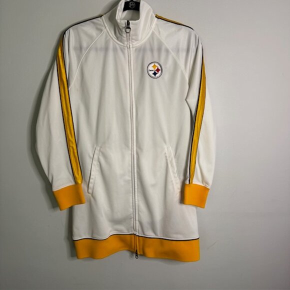 Reebok NFL Women's Pittsburgh Steelers Full Zip Jacket Size Large - Picture 1 of 8
